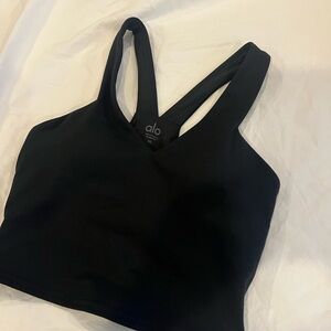 ALO Yoga Women's Black Sports Bra